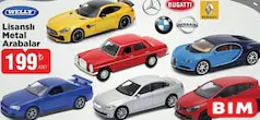 WELLY OYUNCAK LİSANSLI METAL ARABALAR